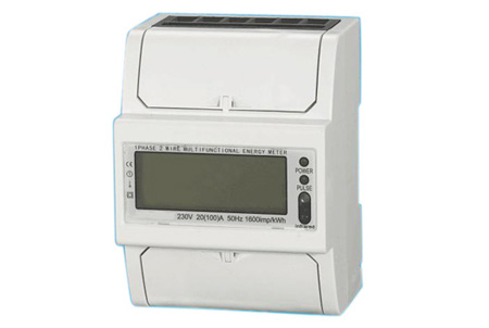 ZR52-4P單相導軌式電能表